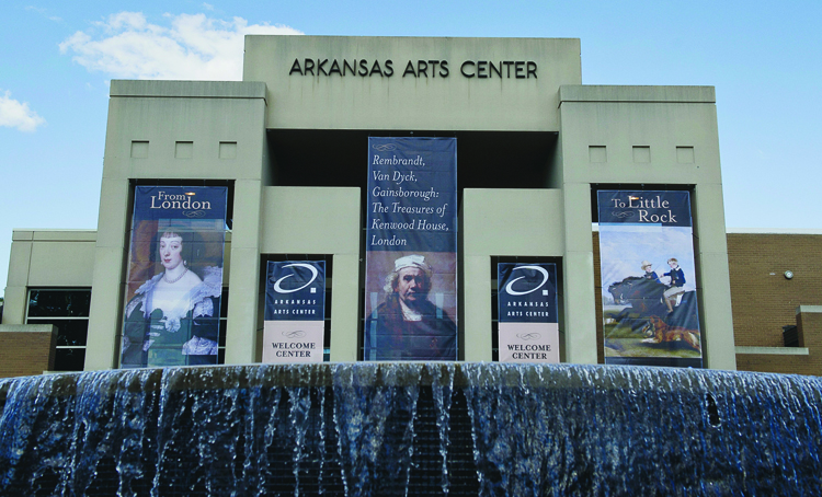 Fig. 1: Exterior view of the Arkansas Arts Center (2013).