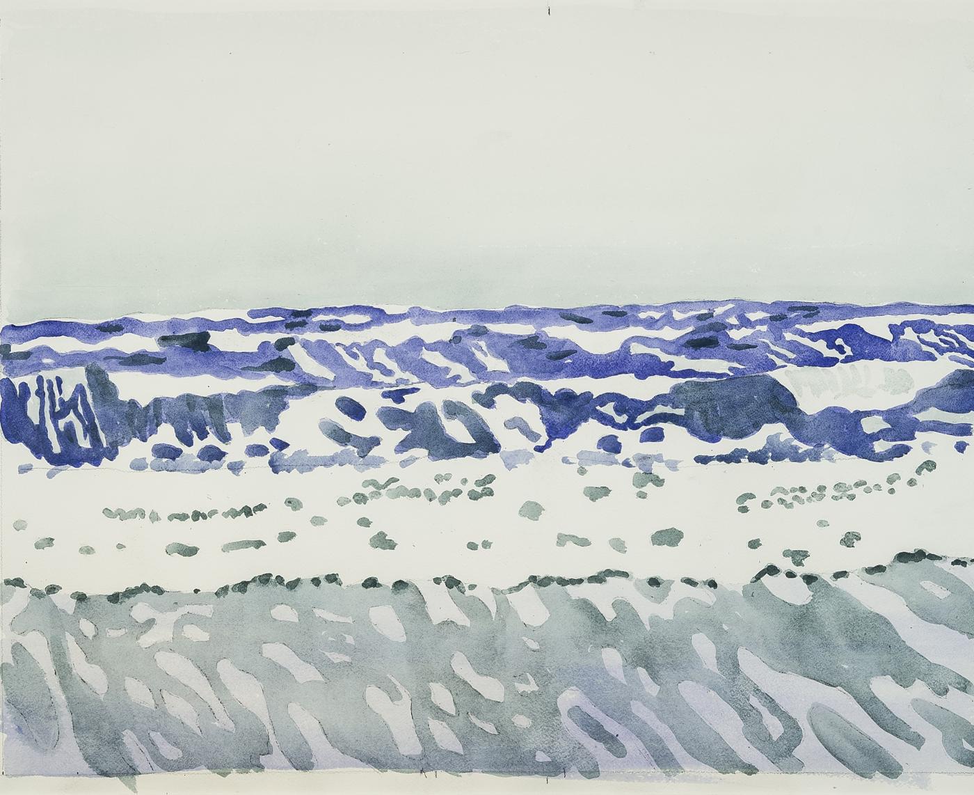 The Ocean (Study For The Crystal Lithium), Fairfield Porter, about 1970. Offered by Hirschl & Adler.