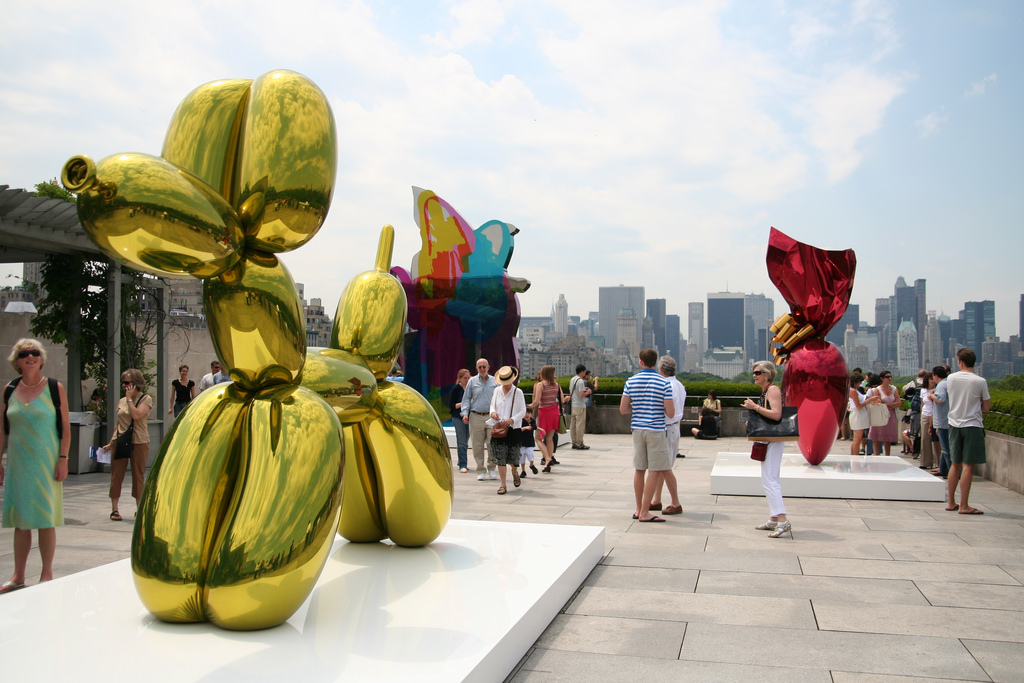 Rooftop garden at the Met. Image by The Girls NY via flickr.com.