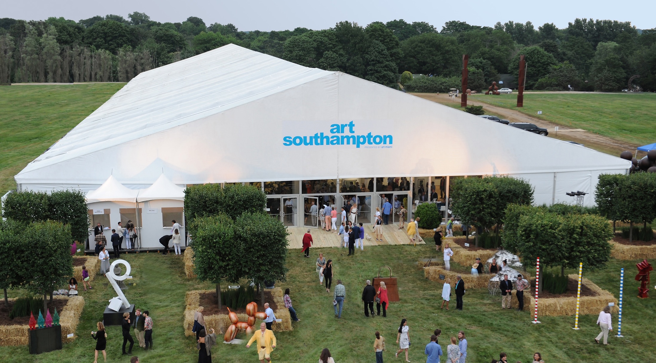 Art Southampton's exterior entrance.