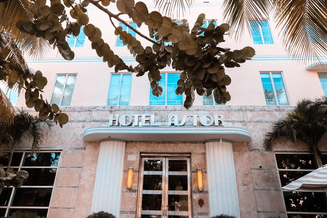 Hotel Astor is an elegant, yet cheeky getaway just two short blocks from the bustling Ocean Drive and historic Art Deco district. Image courtesy of Hotel Astor.