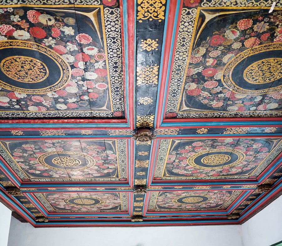 Fig. 3: Sacristy ceiling, Church of Belém de Cachoeira, Charles de Belleville (1656–1703), Brazil, 1700–1710. Photography by Christine Thomson.