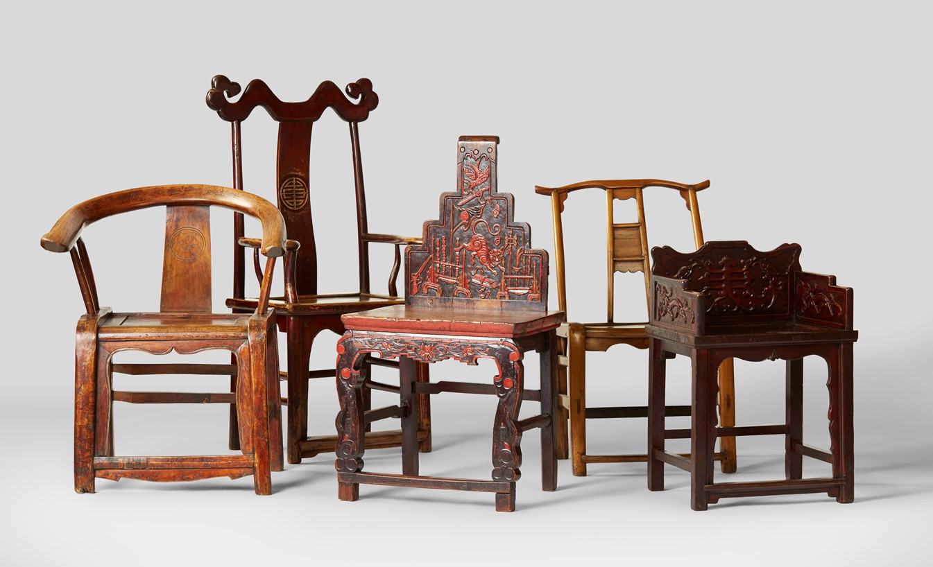 : A group of chairs. Courtesy of Pagoda Red.