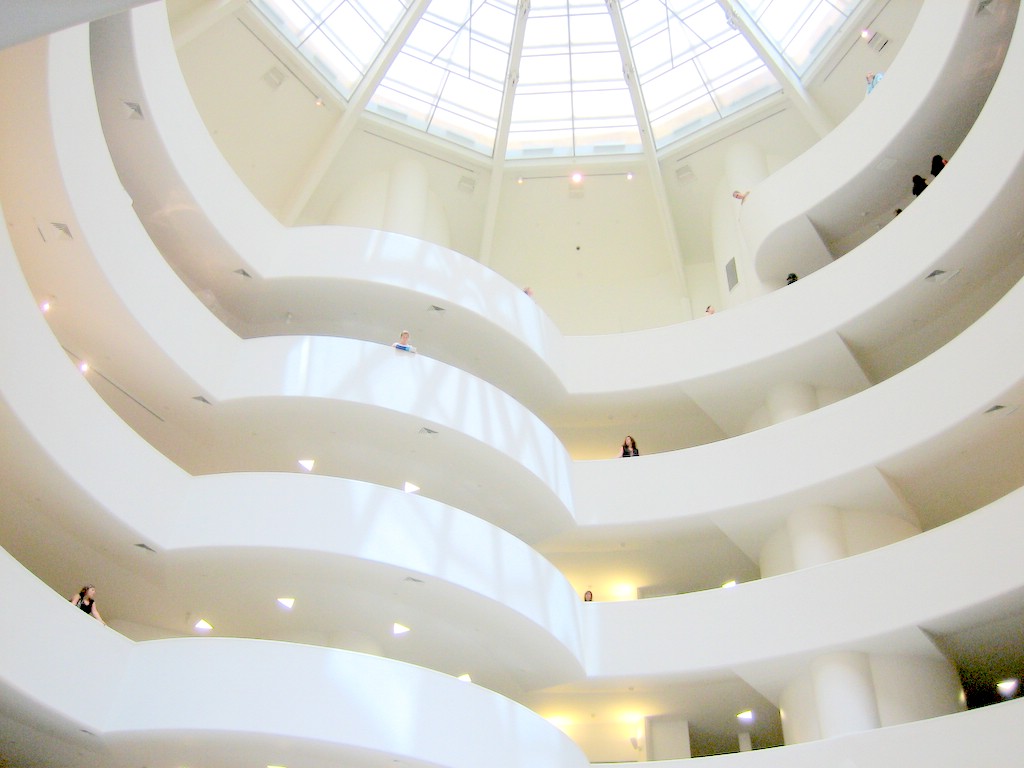The Solomon R. Guggenheim Museum, New York. Image courtesy of Wikipedia.