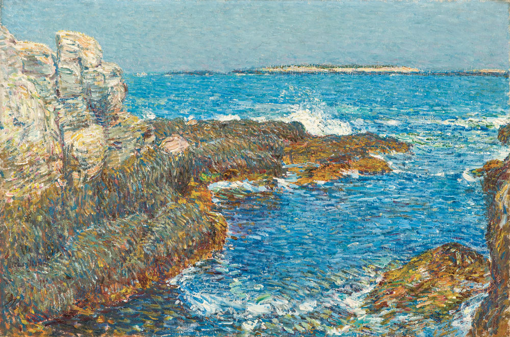 Childe Hassam (1859–1935) Isles of Shoals, 1907 Oil on canvas, 19½ x 29½ inches Courtesy of North Carolina Museum of Art, Raleigh; Promised gift of Ann and Jim Goodnight