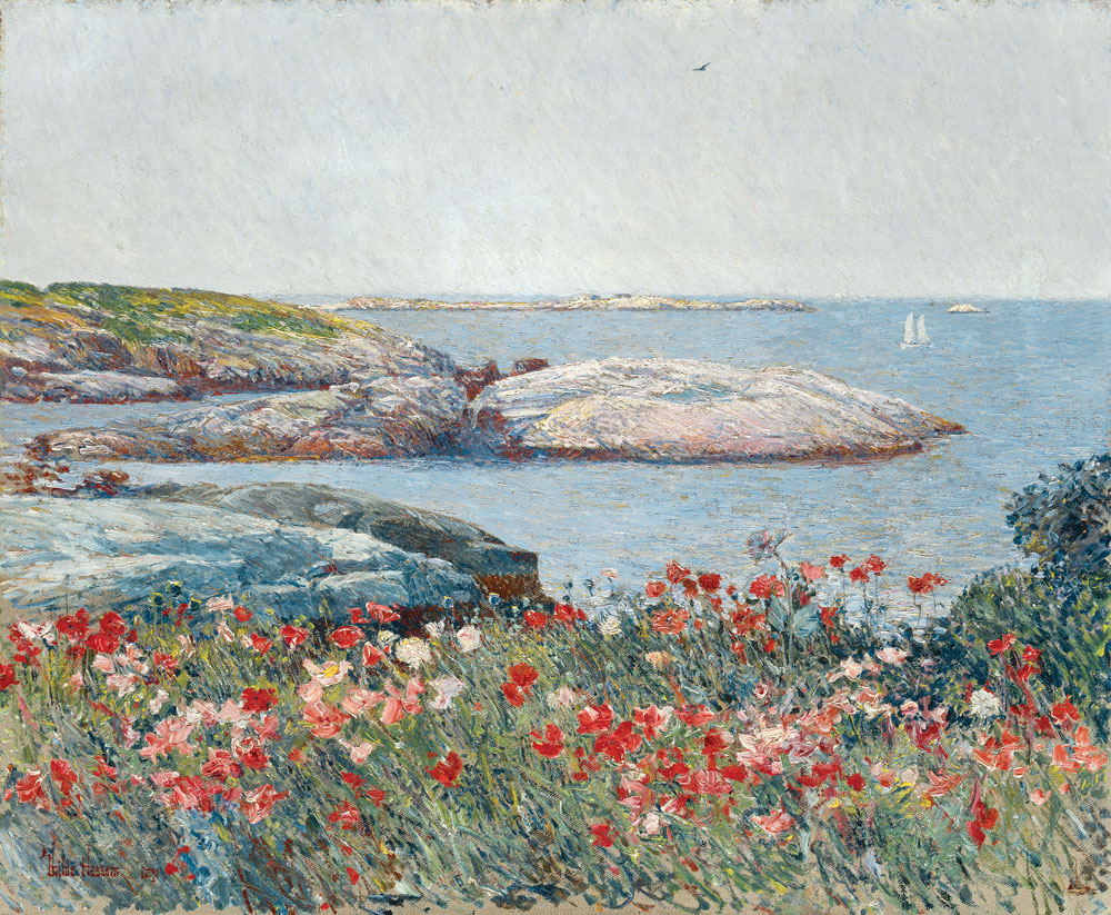 Childe Hassam (1859–1935) Poppies, Isles of Shoals, 1891 Oil on canvas, 19¾ x 24 inches Gift of Margaret and Raymond Horowitz (1997.135.1) Courtesy of National Gallery of Art, Washington, D.C.