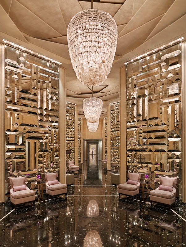 The Grand Hall, which is inspired by Art Deco design. Image courtesy of the St. Regis Bal Harbour Resort.