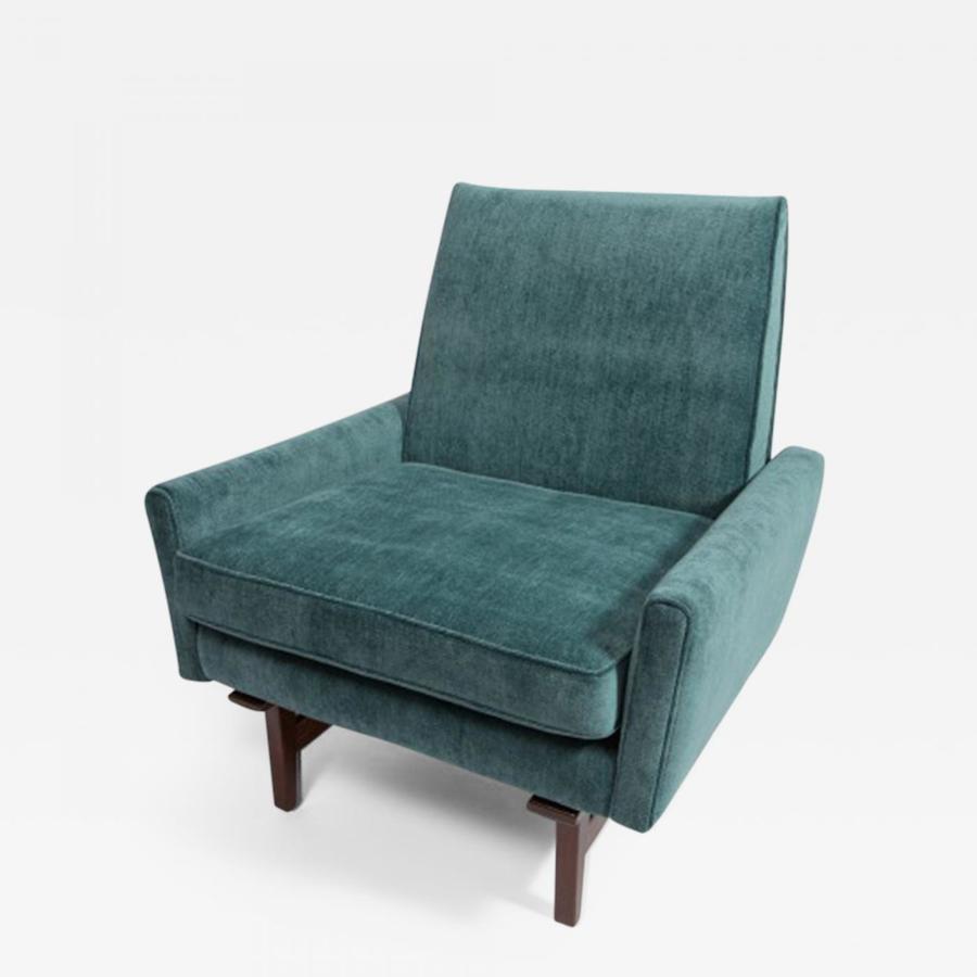 Jens Risom 1950’s sculpted chair. Offered by reGeneration Furniture.