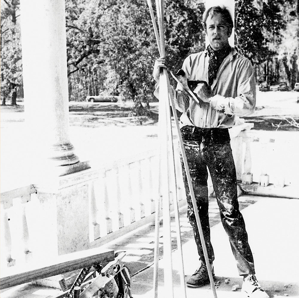 Fig. 2: Preservationist Stephen Wood (1953–1980). While Stephen was working on the roof of Drayton Hall, his scaffolding collapsed and he was thrown to his death. The Wood Family Fellowship was created in his memory and to honor his parents.