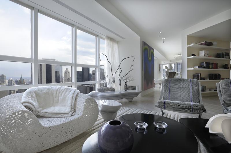 Striking Midtown Apartment by Robert Couturier Inc. View this project HERE.