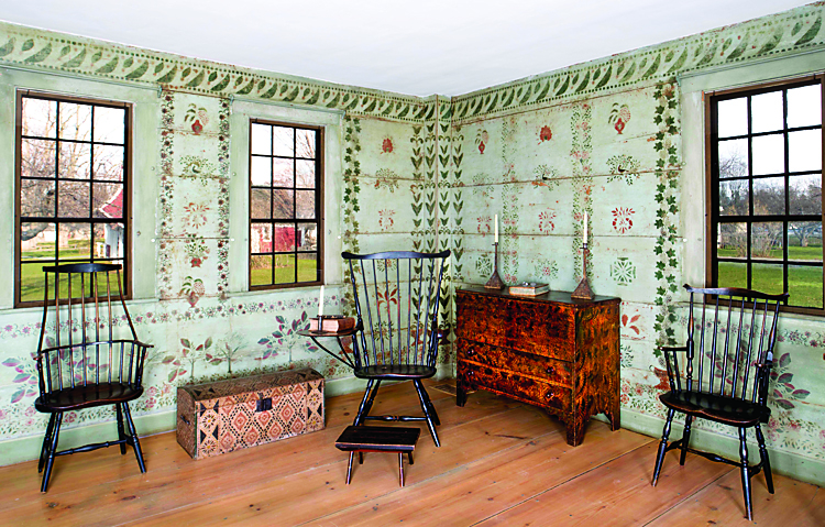 Interior, Stencil House.